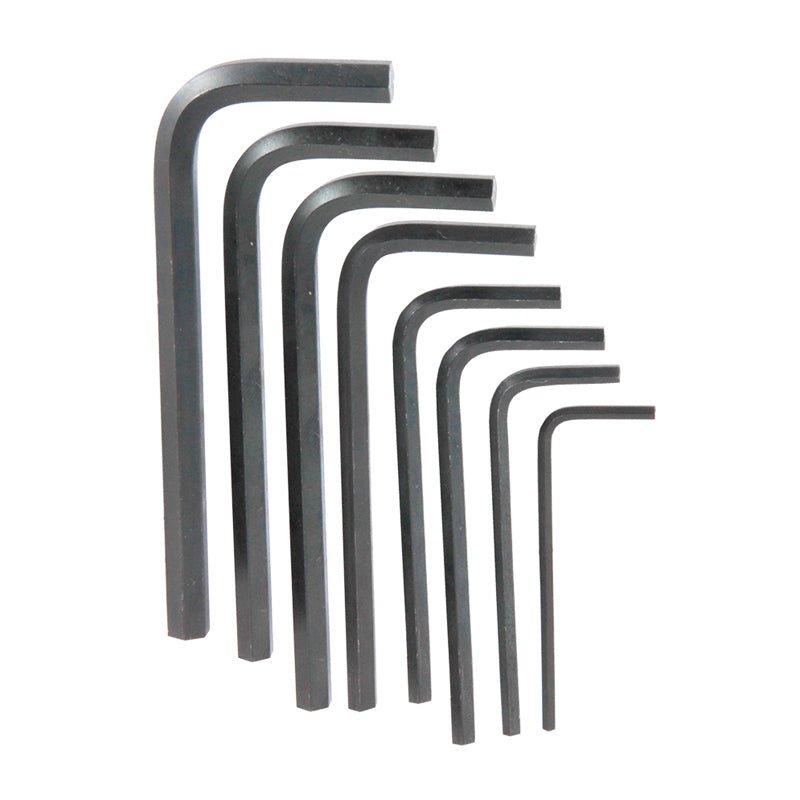 Juego de 8 llaves allen "L" Hexagonal 1/16" - 1/4", Gimexa - Tool Ferreterías / Ferretodo - Herramientas y material de construcción.