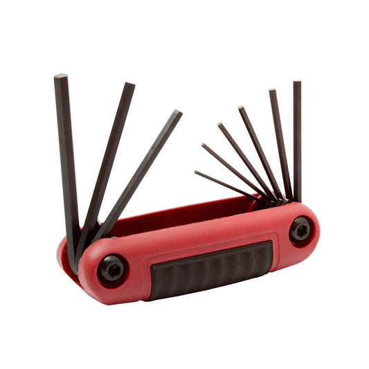 Juego de 9 llaves hexagonales tipo navaja, 4978B Urrea - Tool Ferreterías / Ferretodo - Herramientas y material de construcción.