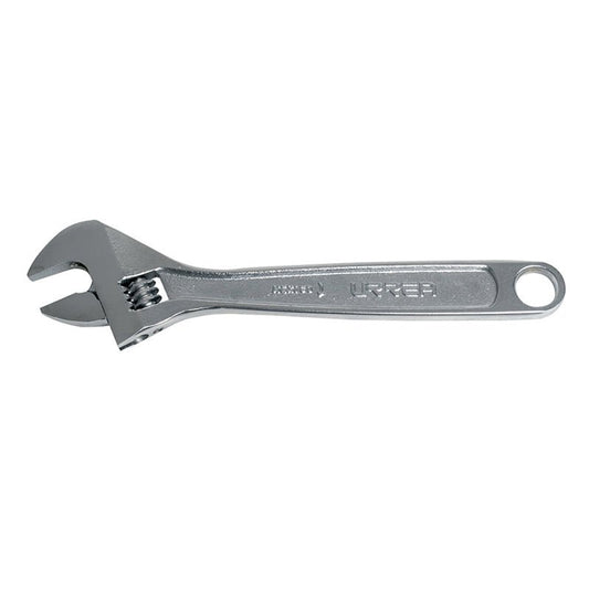 Llave ajustable de 12? cromada, 712 Urrea - Tool Ferreterías / Ferretodo - Herramientas y material de construcción.