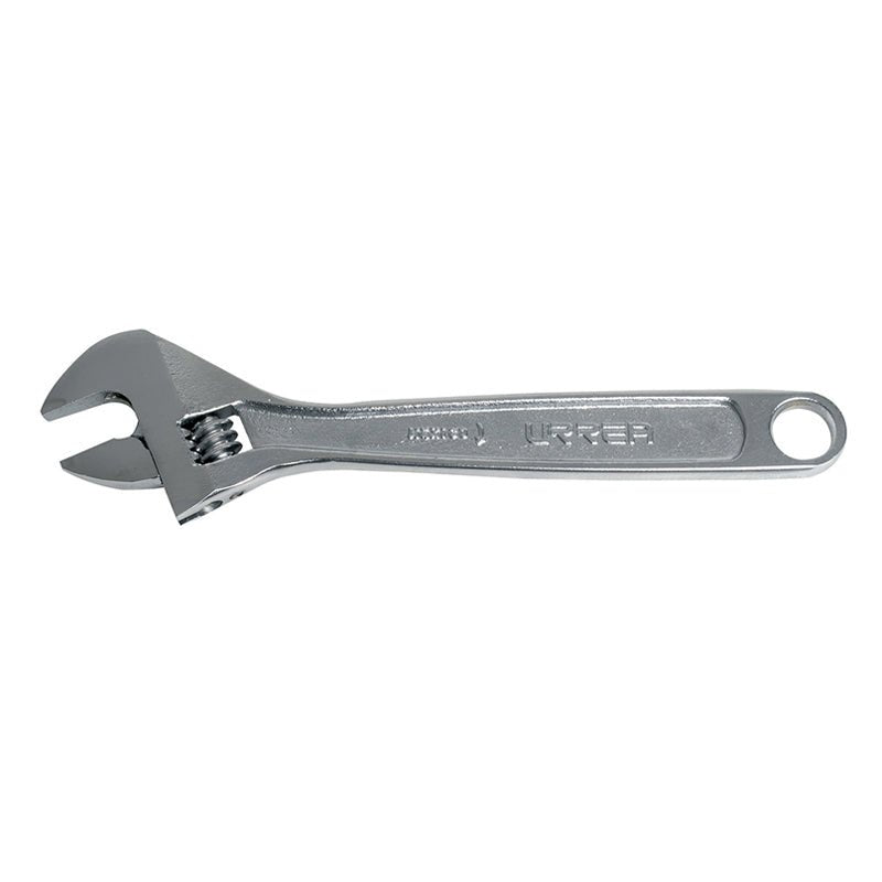 Llave ajustable de 8? cromada, 708 Urrea - Tool Ferreterías / Ferretodo - Herramientas y material de construcción.