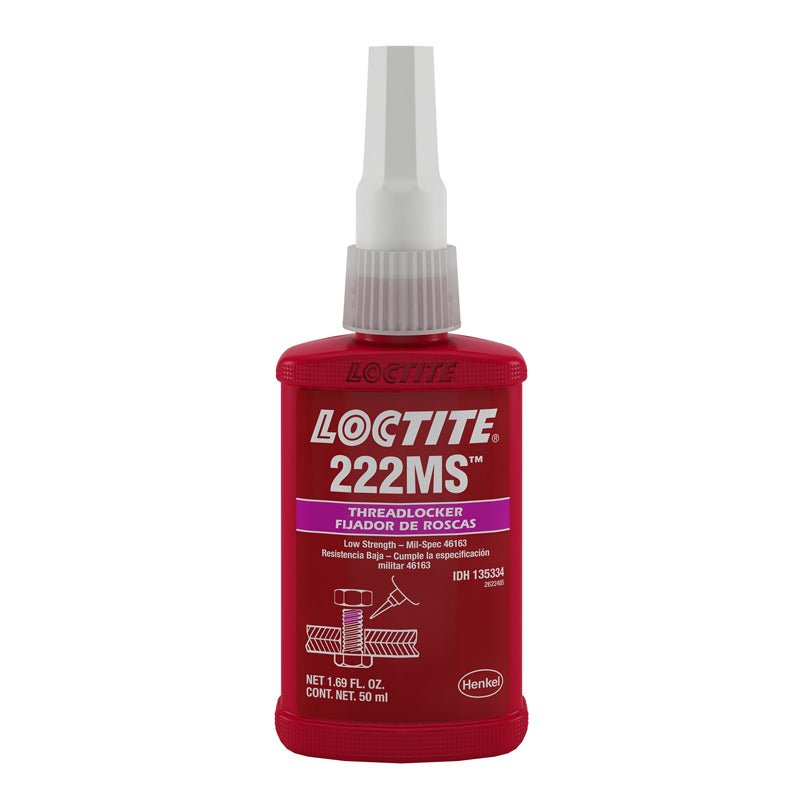 Loctite 222Ms Fijador / Sellador De Roscas De 50 Ml - Tool Ferreterías / Ferretodo - Herramientas y material de construcción.