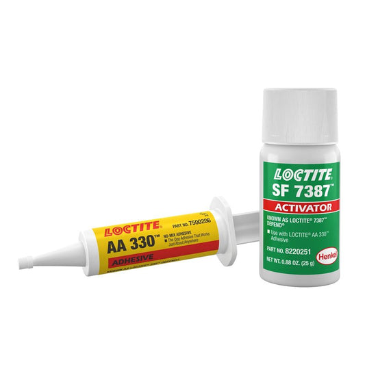 Loctite Aa 330 Adhesivo Estructural Y Activador De 25 Ml - Tool Ferreterías / Ferretodo - Herramientas y material de construcción.