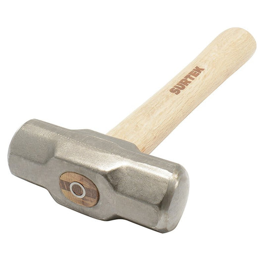 Marro octagonal de 3 lb cabeza forjada con mango corto de madera de 12", MARR3 Surtek - Tool Ferreterías / Ferretodo - Herramientas y material de construcción.