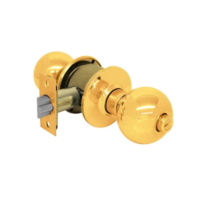 Perilla Yale Ball Recamara Latón Brillante Mx80032 - Tool Ferreterías / Ferretodo - Herramientas y material de construcción.