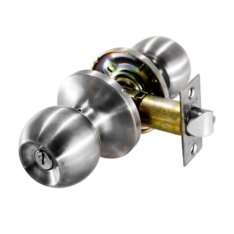 Perilla Yale Esfera Baño Acero Inoxidable Mx81169 - Tool Ferreterías / Ferretodo - Herramientas y material de construcción.