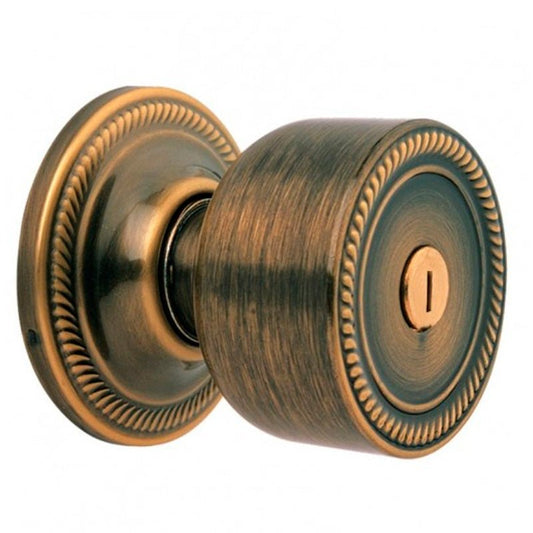 Perilla Yale Nobel Entrada Latón Antiguo Mx85839 - Tool Ferreterías / Ferretodo - Herramientas y material de construcción.