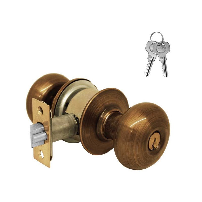 Perilla Yale Plymouth Recamara Latón Antiguo Mx87494 - Tool Ferreterías / Ferretodo - Herramientas y material de construcción.