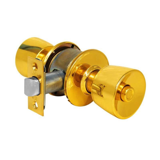 Perilla Yale Tulip Baño Latón Brillante Mx80167 - Tool Ferreterías / Ferretodo - Herramientas y material de construcción.