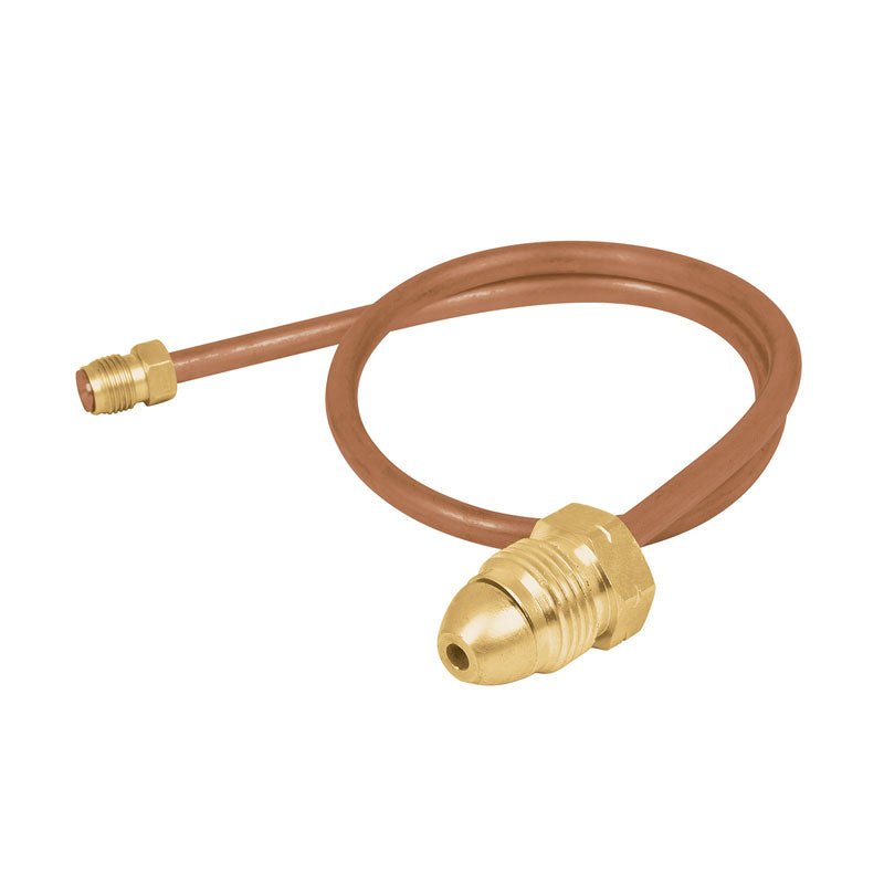 Pigtail con tuerca izquierda, punta pol, 50 cm, 49964 Foset PIPO50 - Tool Ferreterías / Ferretodo - Herramientas y material de construcción.