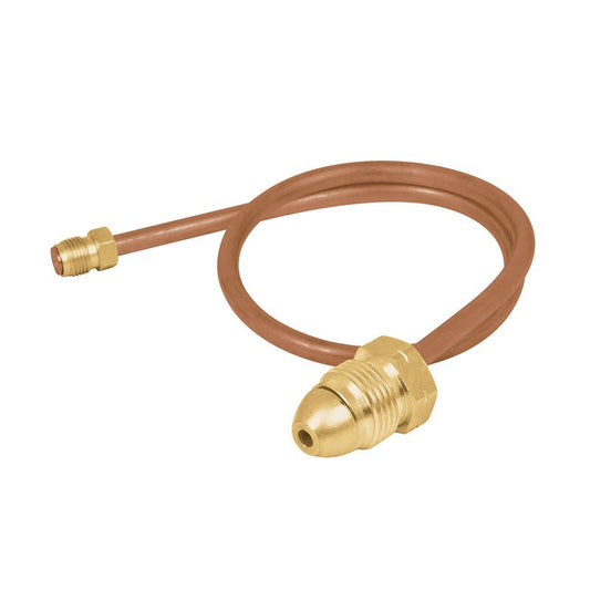 Pigtail con tuerca izquierda, punta pol, 50 cm, 49964 Foset PIPO50 - Tool Ferreterías / Ferretodo - Herramientas y material de construcción.