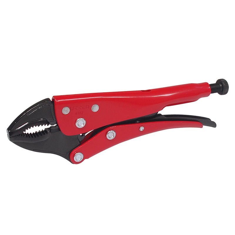 Pinza de presión quijada curva de 7?, uso pesado, 4072 Urrea - Tool Ferreterías / Ferretodo - Herramientas y material de construcción.
