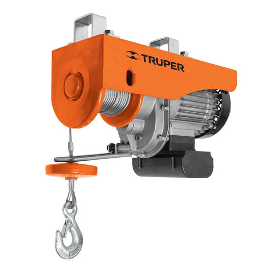 Polipasto eléctrico de 400 kg, 16845 Truper POLE400 - Tool Ferreterías / Ferretodo - Herramientas y material de construcción.