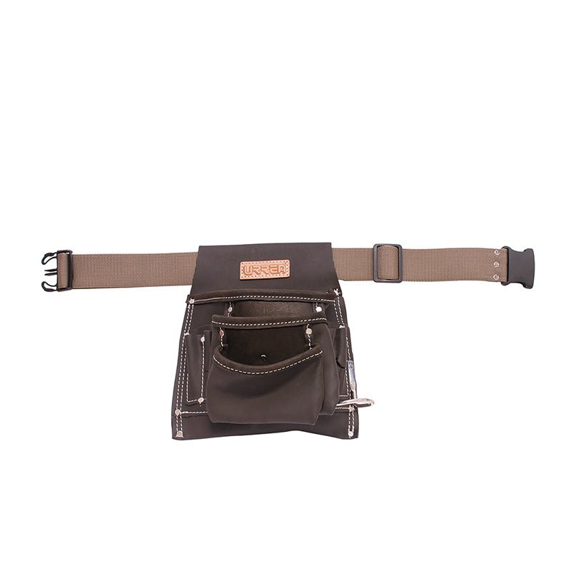 Portaherramientas De Piel Aceitada Con Cinturón 9 Bolsillos Bn136 Urrea - Tool Ferreterías / Ferretodo - Herramientas y material de construcción.