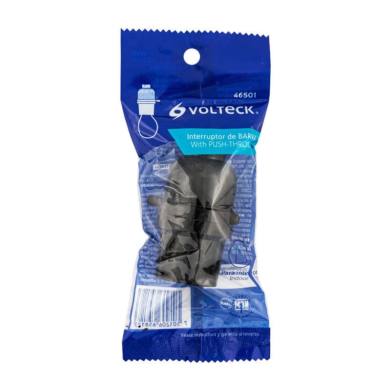 Portalámpara de baquelita, con interruptor de barra, 46501 Volteck POBA 11 - Tool Ferreterías / Ferretodo - Herramientas y material de construcción.