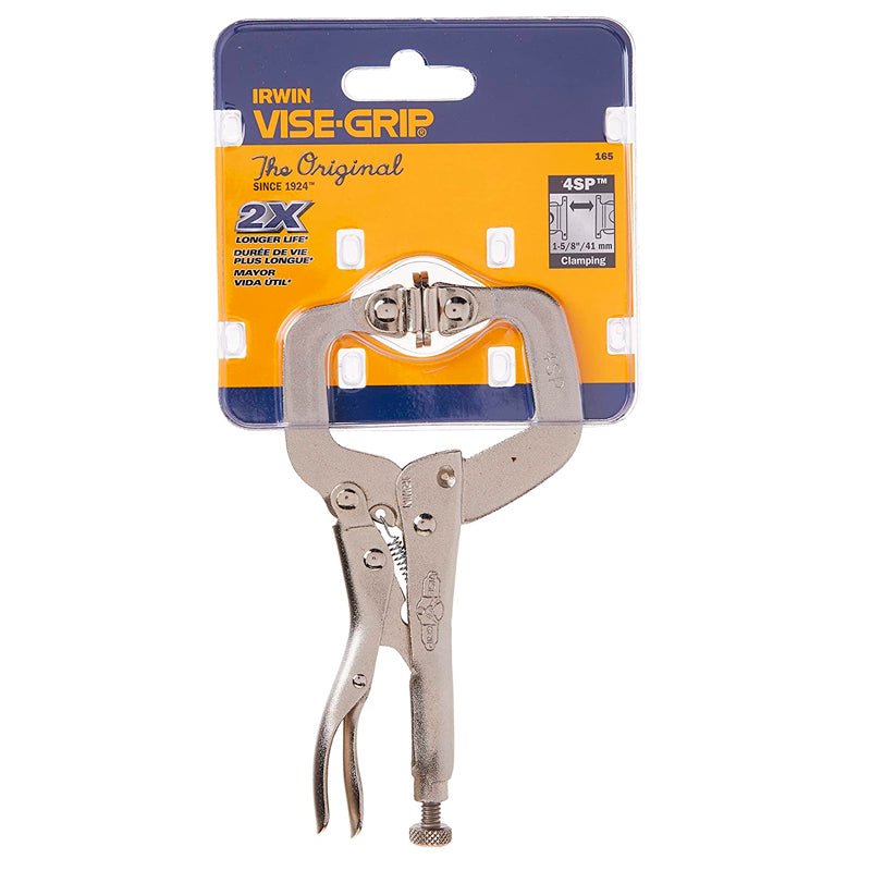 Prensa En Tipo "C" Con Mordazas 4" Vise Grip4Sp 165 - Tool Ferreterías / Ferretodo - Herramientas y material de construcción.