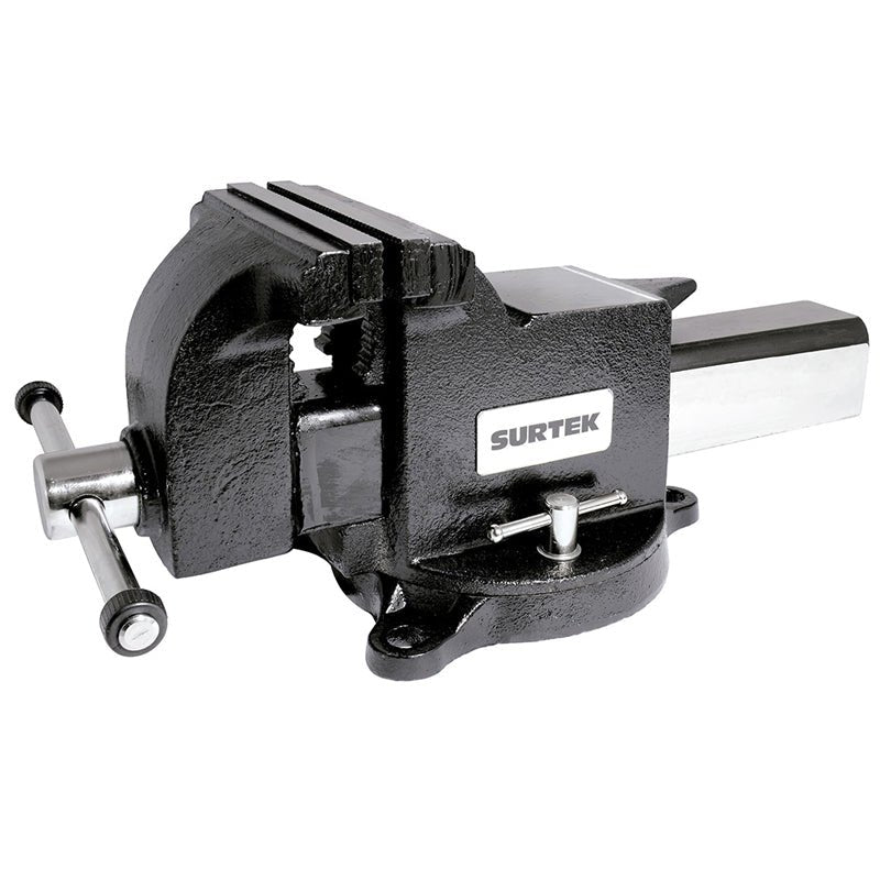 Tornillo de banco con mordazas forjadas de 6", 107026 Surtek - Tool Ferreterías / Ferretodo - Herramientas y material de construcción.