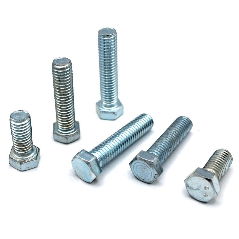 Tornillo máquina hexagonal grado 2 de 7/8? x 3 1/2", galvanizado, con vástago - Tool Ferreterías / Ferretodo - Herramientas y material de construcción.