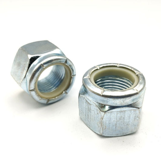 Tuerca de seguridad con inserto de nylon de 10 x 24 hilos - Tool Ferreterías / Ferretodo - Herramientas y material de construcción.