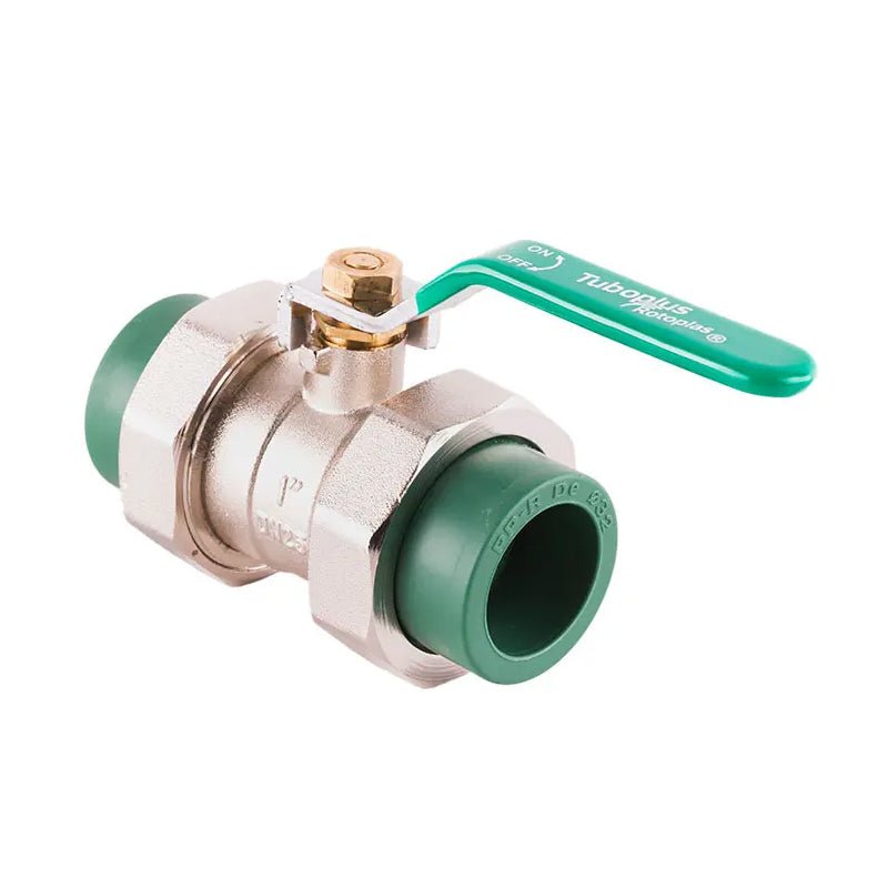 Válvula de esfera desmontable de 25 x 25 mm, 200253 Tuboplus - Tool Ferreterías / Ferretodo - Herramientas y material de construcción.