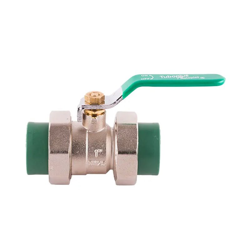 Válvula de esfera desmontable de 32 x 32 mm, 200254 Tuboplus - Tool Ferreterías / Ferretodo - Herramientas y material de construcción.