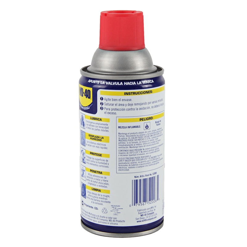 Aceite En Aerosol Multiusos Wd40 De 226 Gramos