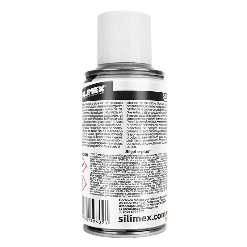 Limpiador Lubricante Silijet E Plus De 170 Ml