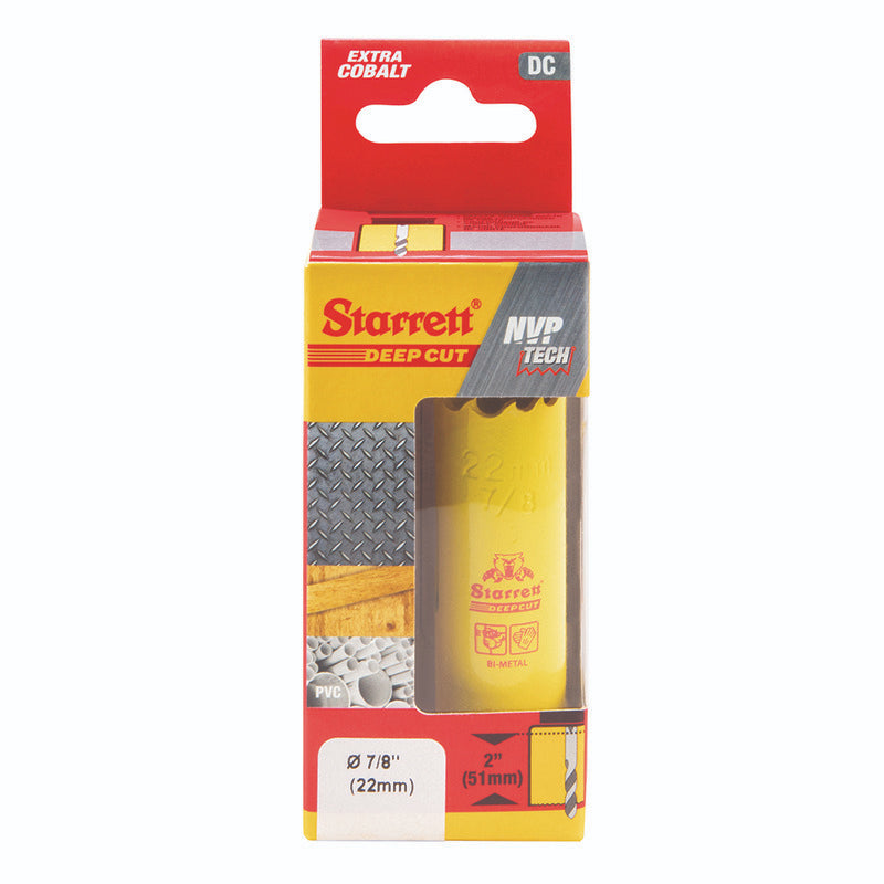 Sierra Circular Bimetálica Tipo Taza De 7/8", Dch0078 G Starrett