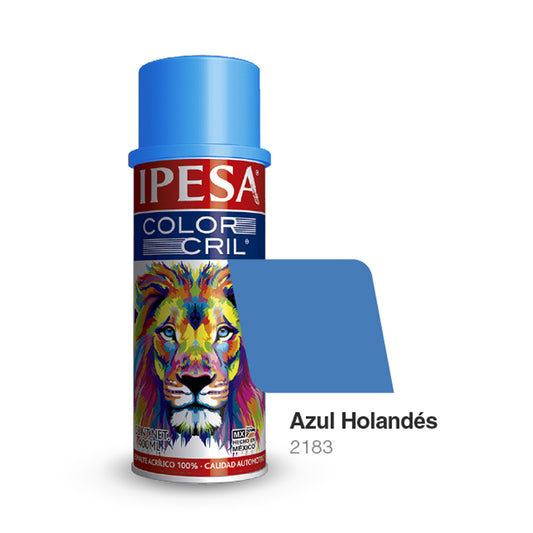 Pintura En Aerosol Color Azul Holandés