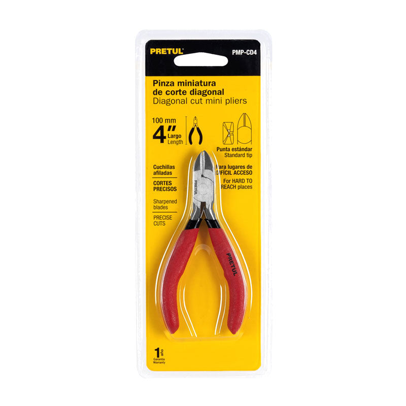 Mini Pinza De Corte Diagonal 4", Pretul