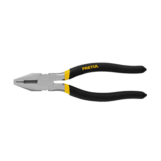 Pinza Para Electricista 7" Mango De Vinil, Pretul