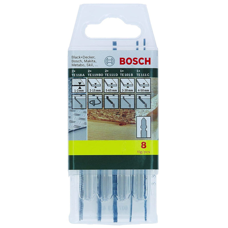 Juego De 8 Seguetas Para Metal Y Madera 2607019458 Bosch