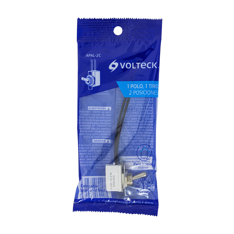 Interruptor De Palanca Con Cable 46444, Volteck