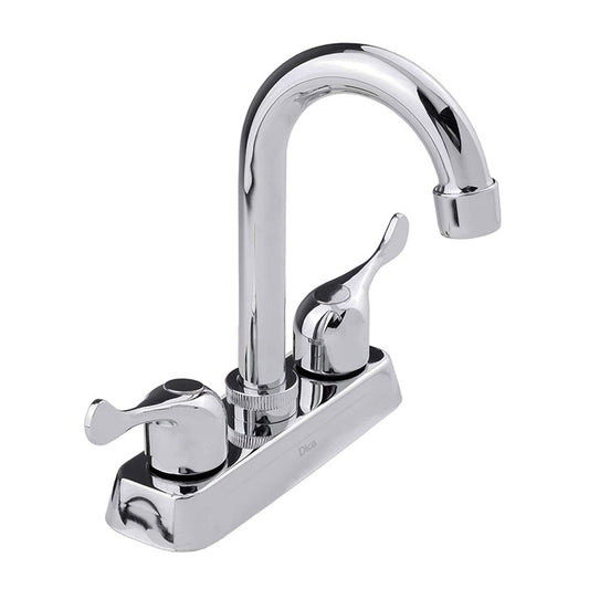 Mezcladora Ecológica De 4" Tipo Bar Alto Para Lavabo 4084, Dica