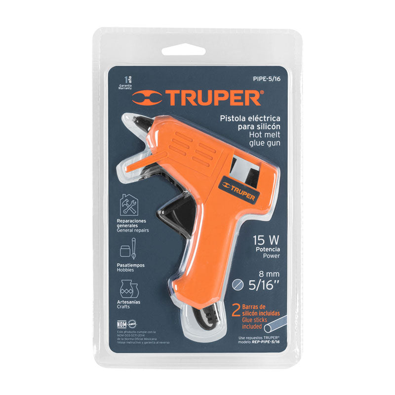 Pistola Eléctrica Para Silicón De 5/16", Truper