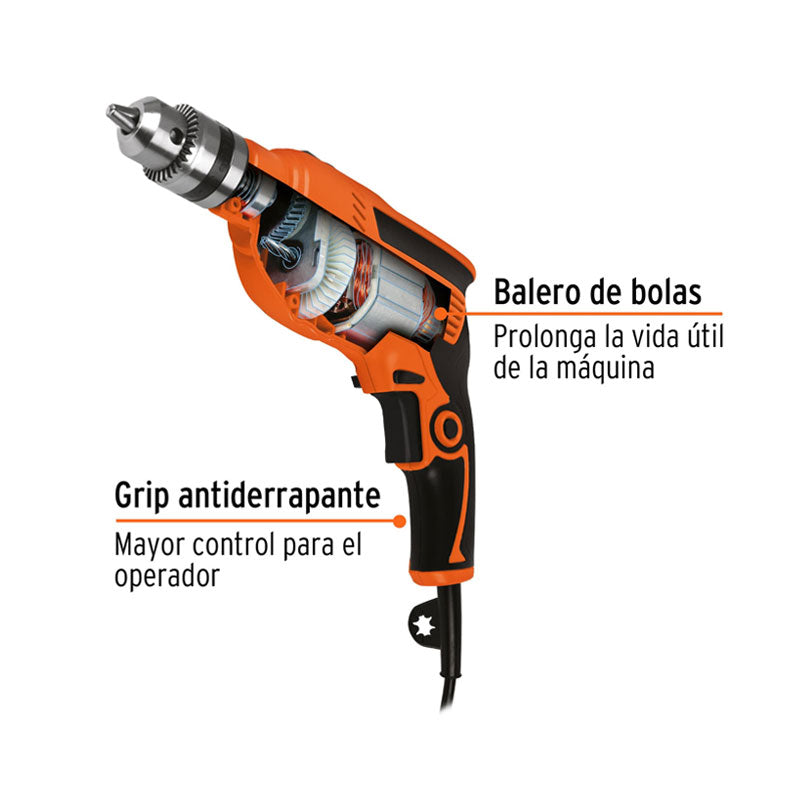 Rotomartillo 3/8" 600 W, Profesional, Truper