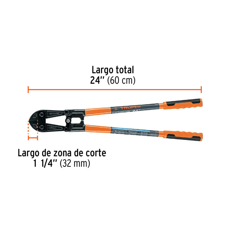 Cortapernos Profesional De 24", Truper