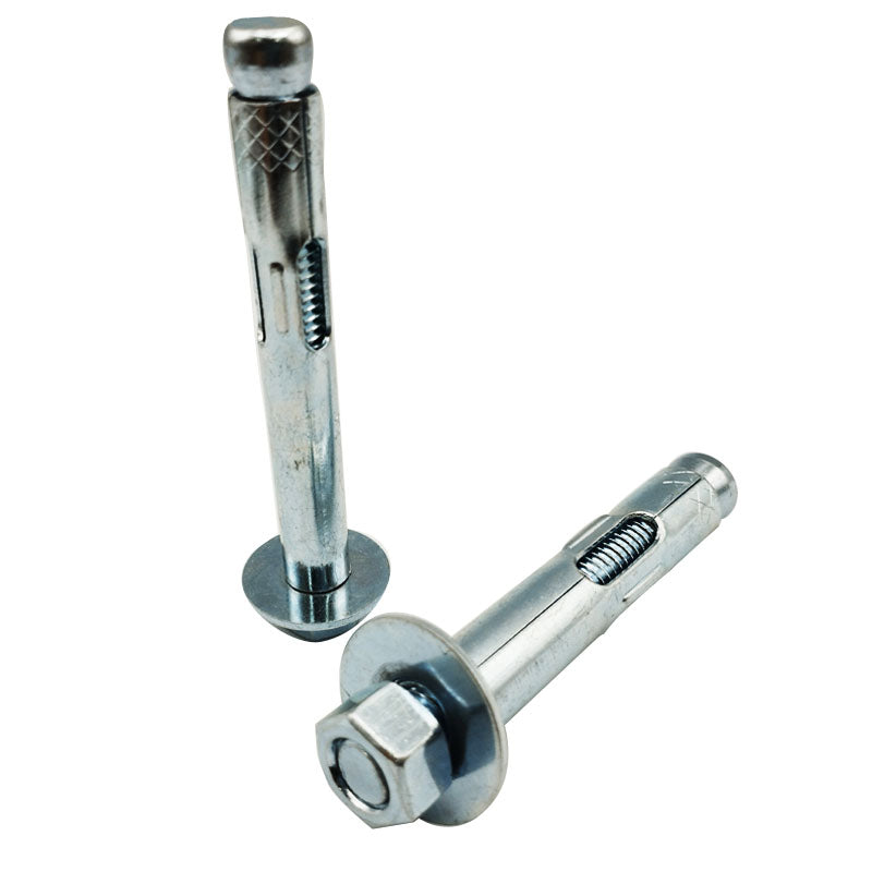 Taquete Expansivo Galvanizado Con Tornillo 3/8" X 3"