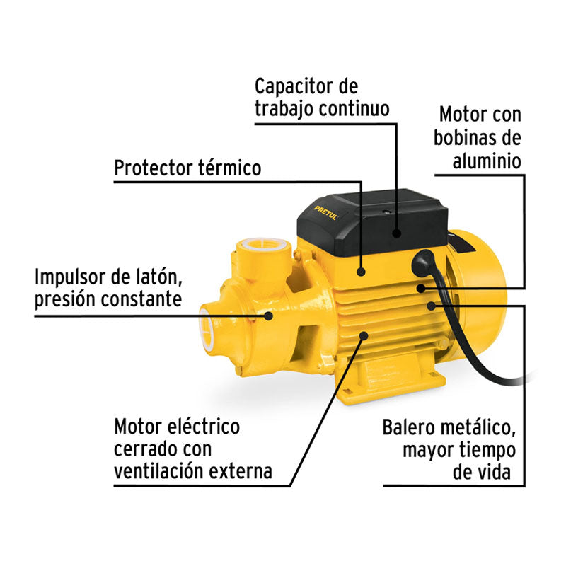 Bomba Periférica 1/2 Hp, Pretul