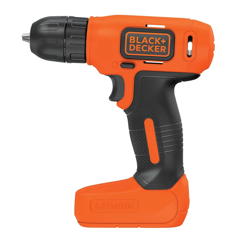 Taladro Atornillador Inalámbrico De 3/8”, 8 V, Black & Decker Ld008B3