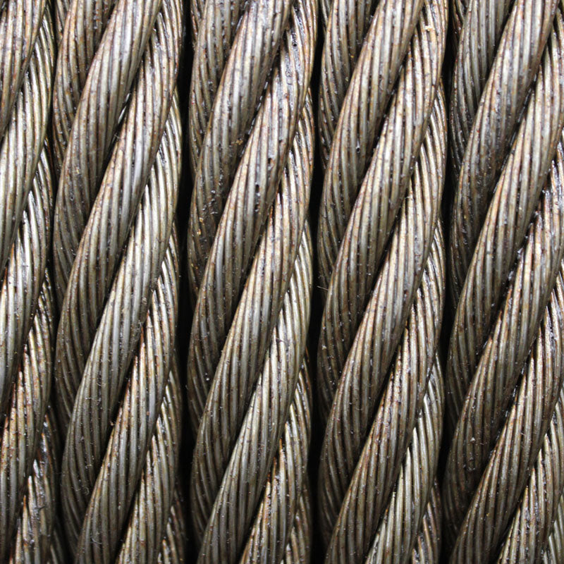 Cable De Acero Alma De Acero De 1/4" 6 X 19