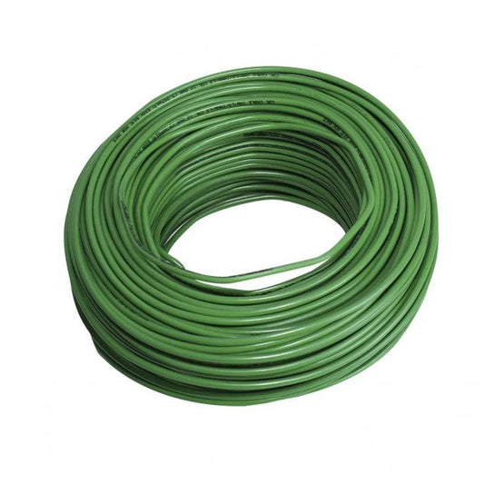 Cable De Luz Verde Thw Cal. 10 Rollo De 100 M Condulac
