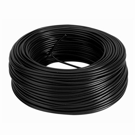 Cable De Luz Negro Thw Cal. 12 Rollo De 100 M Condulac