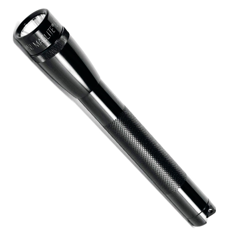 Linterna Mini Led Negra 2 Pilas Aa 500458