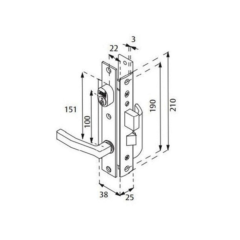 Cerradura 575 Jm An Phillips