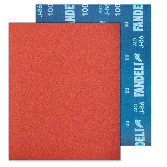 00074 Lija Esm.Roja G100 Plas,Metal,Madera Fandel