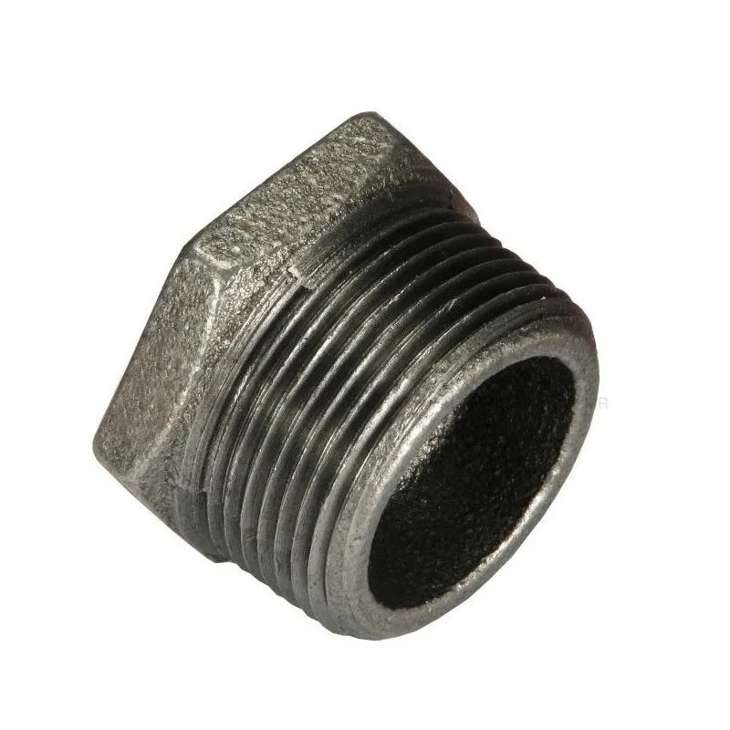 Reduccion Bushing 1/4" X 1/8" Negra Roscada