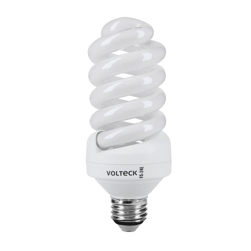 Lámpara Espiral T4 24 W Luz Neutra En Blíster, Volteck