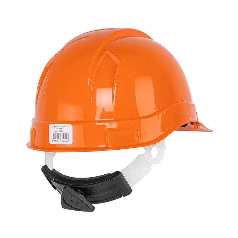 Casco De Seguridad, Ajuste De Matraca, Naranja, Truper