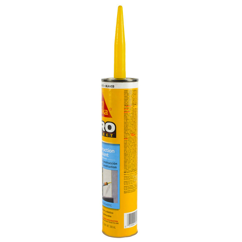 Sellador De Construcción Sika Sealant Color Blanco De Poliuretano De 300 Ml