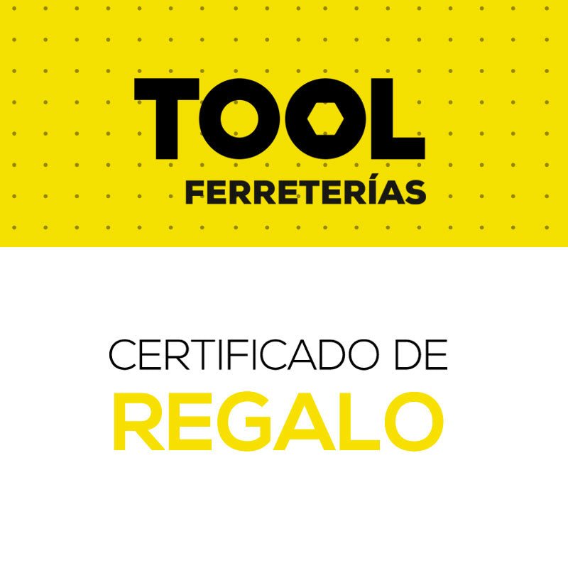 Certificado de Regalo - Tool Ferreterías / Ferretodo - Herramientas y material de construcción.